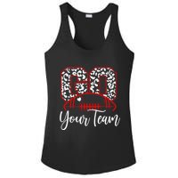 Go Football Custom Team Name Personalized Fan Ladies PosiCharge Competitor Racerback Tank
