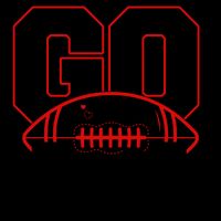 Go Football Custom Team Name Personalized Fan 16oz Travel Tumbler