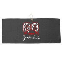 Go Football Custom Team Name Personalized Fan Large Microfiber Waffle Golf Towel