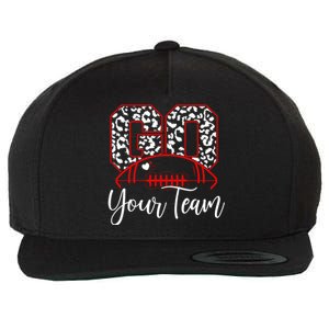 Go Football Custom Team Name Personalized Fan Wool Snapback Cap