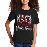 Go Football Custom Team Name Personalized Fan Kids T-Shirt