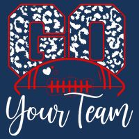 Go Football Custom Team Name Personalized Fan Infant Baby Jersey Bodysuit
