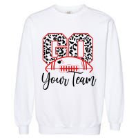 Go Football Custom Team Name Personalized Fan Garment-Dyed Sweatshirt