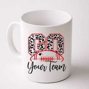 Go Football Custom Team Name Personalized Fan Coffee Mug