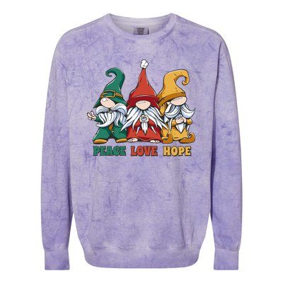 Gnome Fantasy Creatures Squad Colorblast Crewneck Sweatshirt