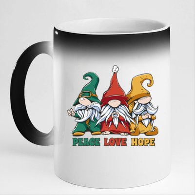 Gnome Fantasy Creatures Squad 11oz Black Color Changing Mug