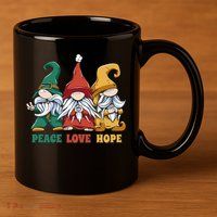 Gnome Fantasy Creatures Squad 11oz C Handle Ceramic Mug