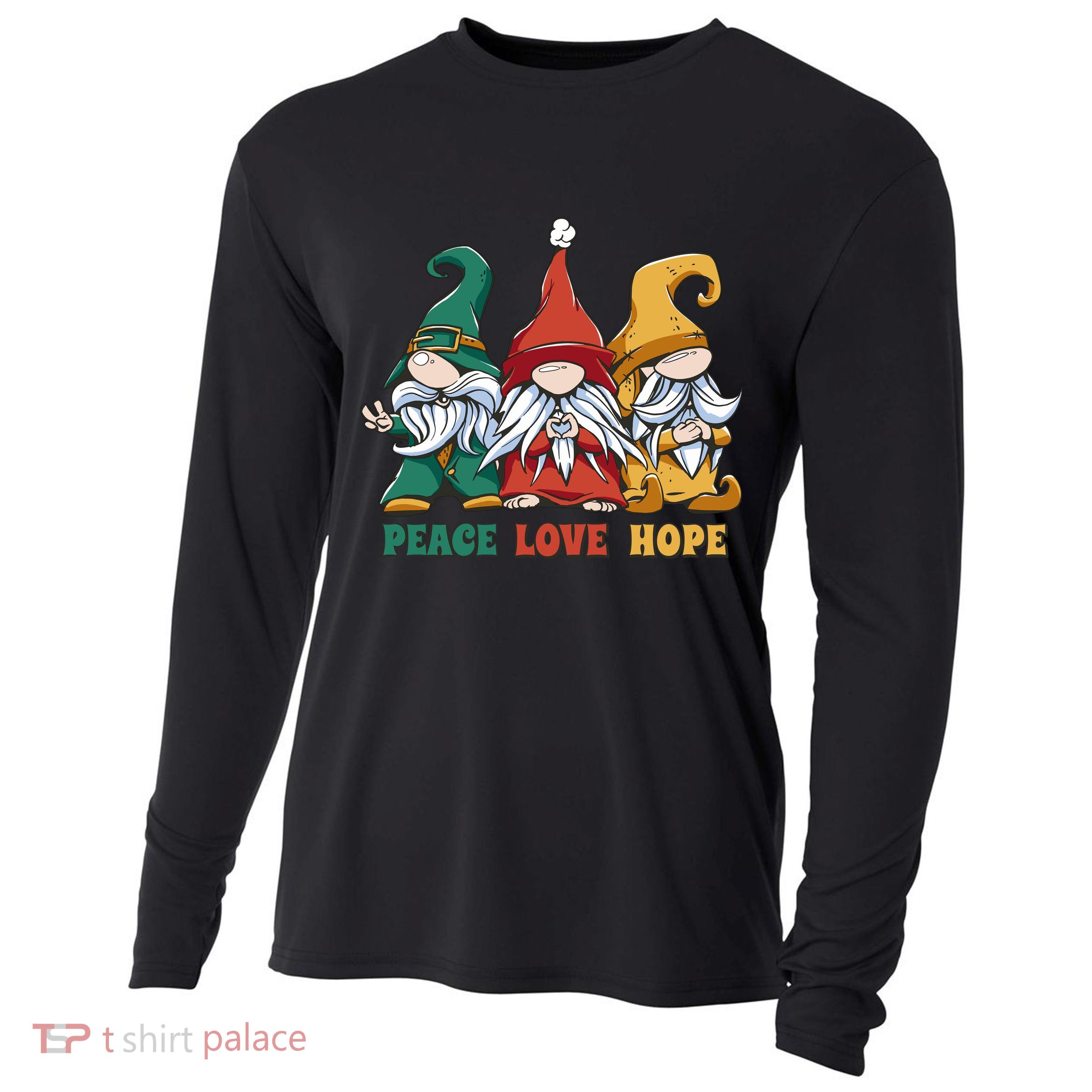 Gnome Fantasy Creatures Squad Cooling Performance Long Sleeve Crew