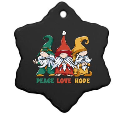 Gnome Fantasy Creatures Squad Ceramic Star Ornament