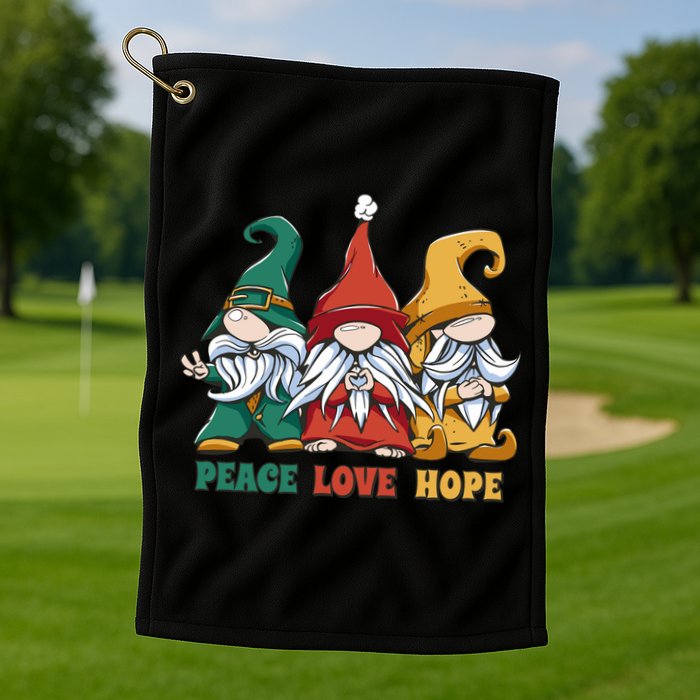 Gnome Fantasy Creatures Squad Golf Towel