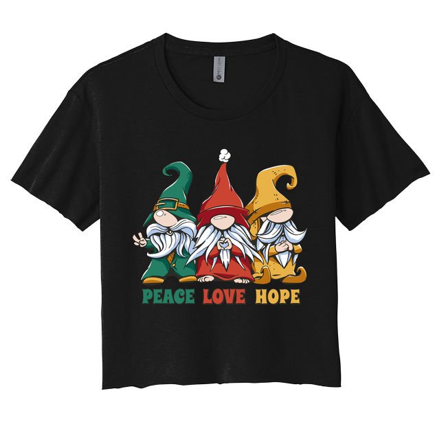 Gnome Fantasy Creatures Squad Crop Top