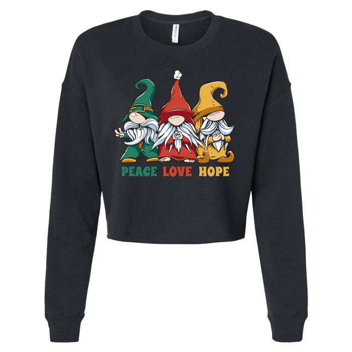 Gnome Fantasy Creatures Squad Cropped Pullover Crew