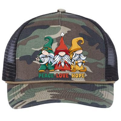 Gnome Fantasy Creatures Squad Retro Rope Trucker Hat Cap