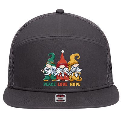 Gnome Fantasy Creatures Squad 7 Panel Mesh Trucker Snapback Hat