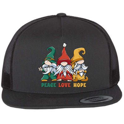 Gnome Fantasy Creatures Squad Flat Bill Trucker Hat