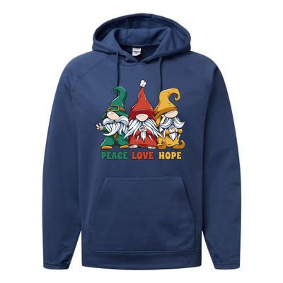 Gnome Fantasy Creatures Squad Performance Fleece Hoodie