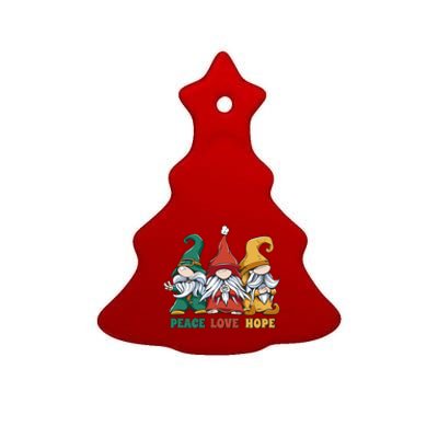 Gnome Fantasy Creatures Squad Ceramic Tree Ornament