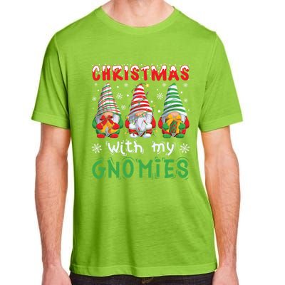 Gnome Family Christmas Gnomies Gift Adult ChromaSoft Performance T-Shirt