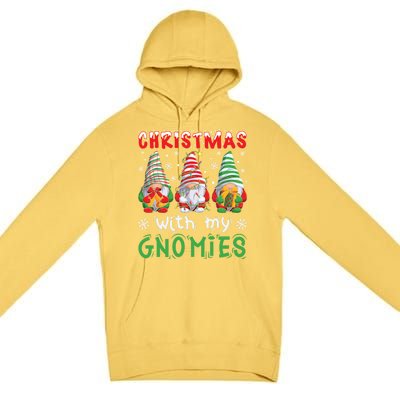 Gnome Family Christmas Gnomies Gift Premium Pullover Hoodie