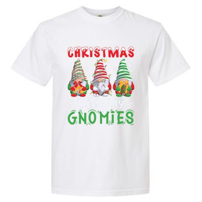 Gnome Family Christmas Gnomies Gift Garment-Dyed Heavyweight T-Shirt