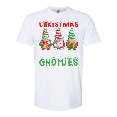 Gnome Family Christmas Gnomies Gift Softstyle CVC T-Shirt