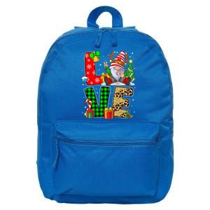 Gnome Family Christmas Cute Gift For Love Gnome Cute Gift 16 in Basic Backpack