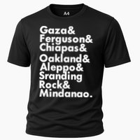 Gaza & Ferguson & Chiapas & Oakland & Aleppo Cooling Performance Crew T-Shirt