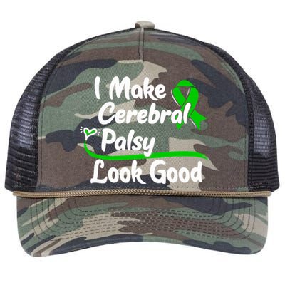 Gift For Cerebral Palsy Patients Cp Survivor Gift Retro Rope Trucker Hat Cap