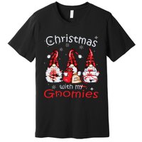 Gnome Family Christmas Shirts For Women Buffalo Plaid Premium T-Shirt