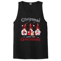 Gnome Family Christmas Shirts For Women Buffalo Plaid PosiCharge Competitor Tank