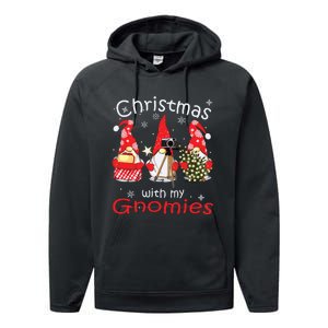 Gnome Family Christmas Gnomies Xmas Performance Fleece Hoodie