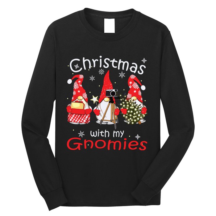 Gnome Family Christmas Gnomies Xmas Long Sleeve Shirt