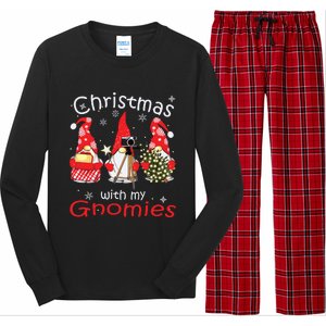 Gnome Family Christmas Gnomies Xmas Long Sleeve Pajama Set