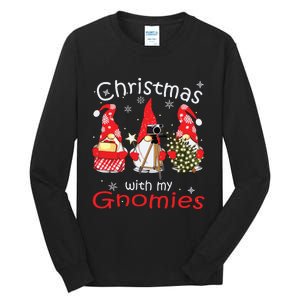 Gnome Family Christmas Gnomies Xmas Tall Long Sleeve T-Shirt