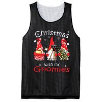 Gnome Family Christmas Gnomies Xmas Mesh Reversible Basketball Jersey Tank