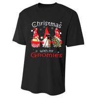 Gnome Family Christmas Gnomies Xmas Performance Sprint T-Shirt