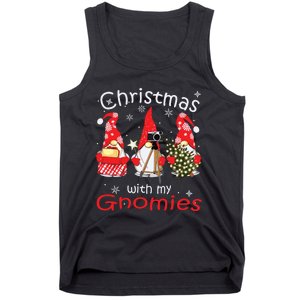 Gnome Family Christmas Gnomies Xmas Tank Top