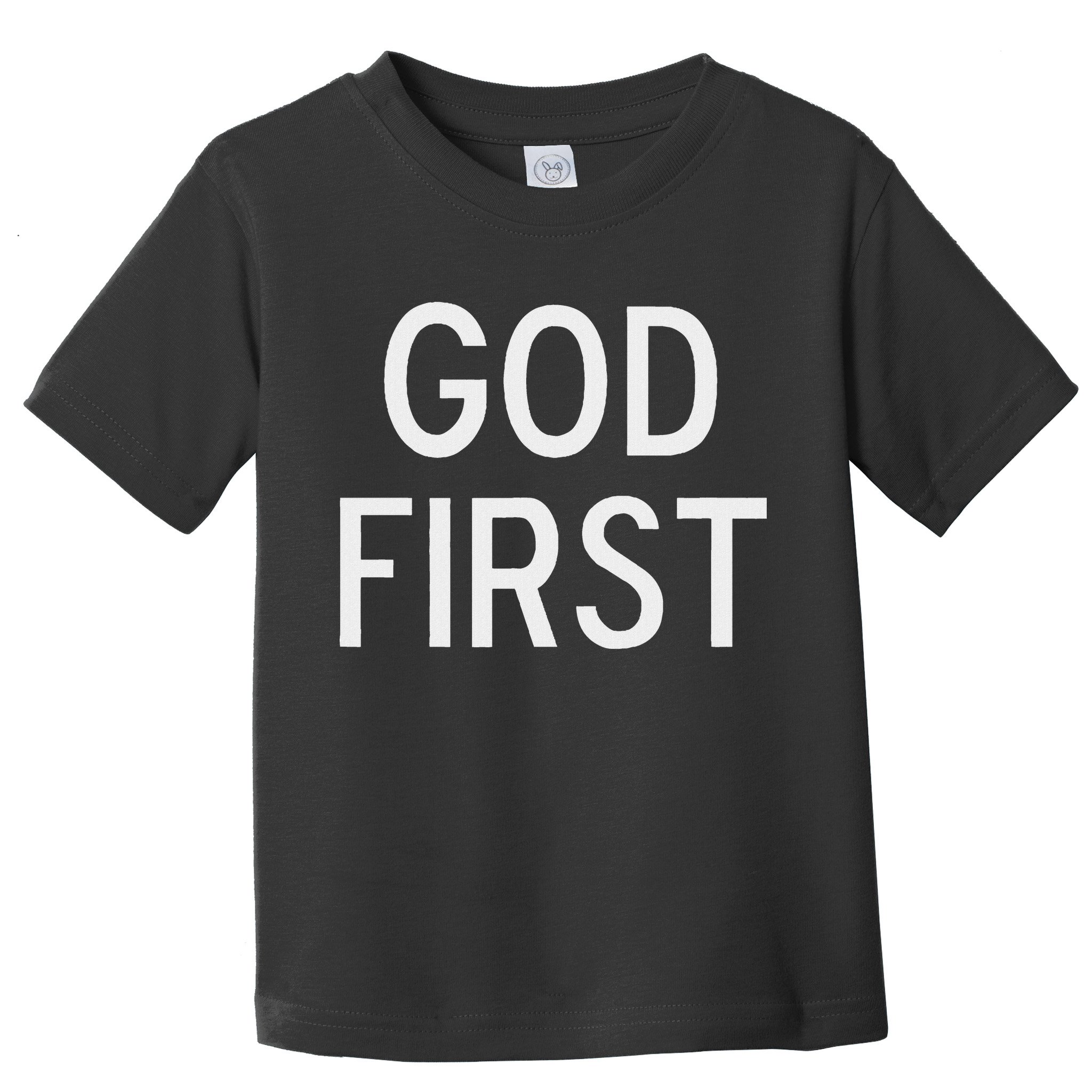 God First Christian Bible Faith Family Toddler T-Shirt