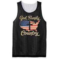 God Family Country Faith Cross Usa Patriotic Mesh Reversible Basketball Jersey Tank