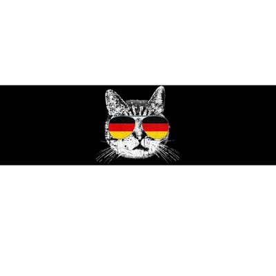 German Flag Cat Heritage Pride Germany Oktoberfest Bumper Sticker