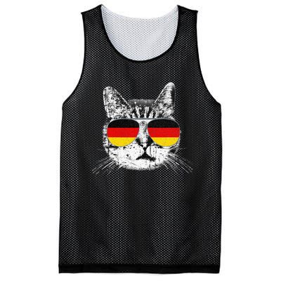 German Flag Cat Heritage Pride Germany Oktoberfest Mesh Reversible Basketball Jersey Tank