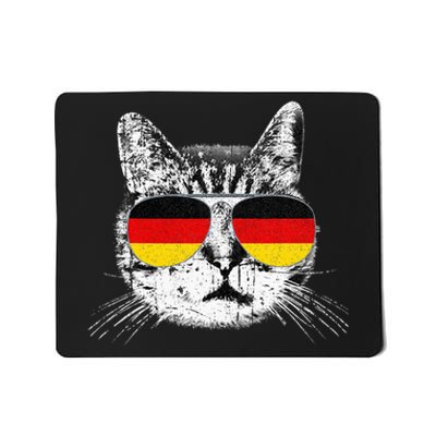 German Flag Cat Heritage Pride Germany Oktoberfest Mousepad