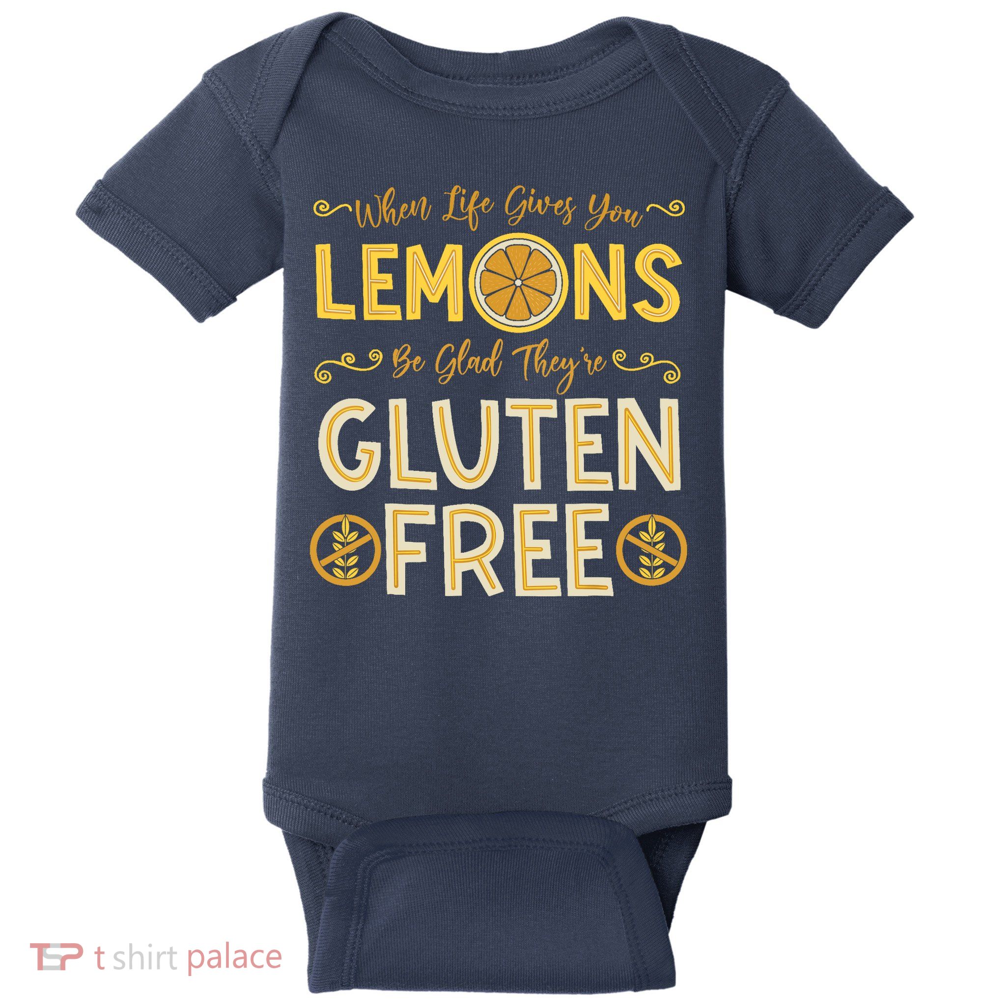 Gluten Free Celiac Disease Nutritional Plan Intolerance Gift Baby Bodysuit