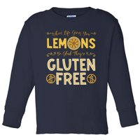 Gluten Free Celiac Disease Nutritional Plan Intolerance Gift Toddler Long Sleeve Shirt