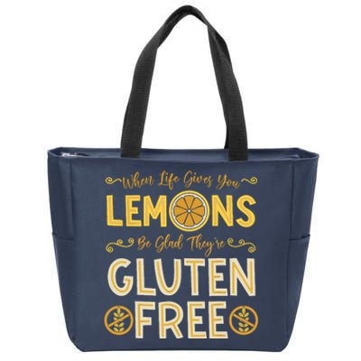 Gluten Free Celiac Disease Nutritional Plan Intolerance Gift Zip Tote Bag