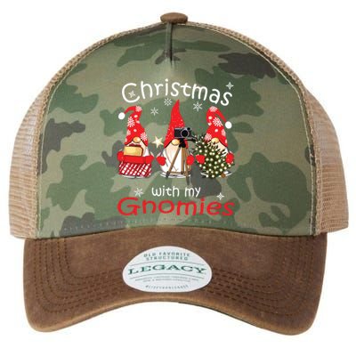 Gnome Family Christmas Shirts For Women Gnomies Xmas Legacy Tie Dye Trucker Hat