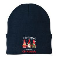 Gnome Family Christmas Shirts For Women Gnomies Xmas Knit Cap Winter Beanie