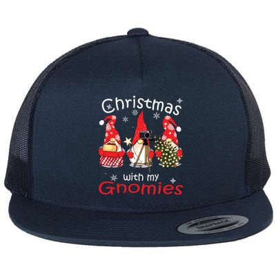 Gnome Family Christmas Shirts For Women Gnomies Xmas Flat Bill Trucker Hat