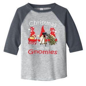 Gnome Family Christmas Shirts For Women Gnomies Xmas Toddler Fine Jersey T-Shirt