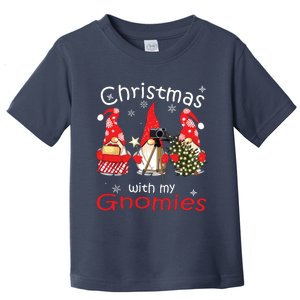 Gnome Family Christmas Shirts For Women Gnomies Xmas Toddler T-Shirt